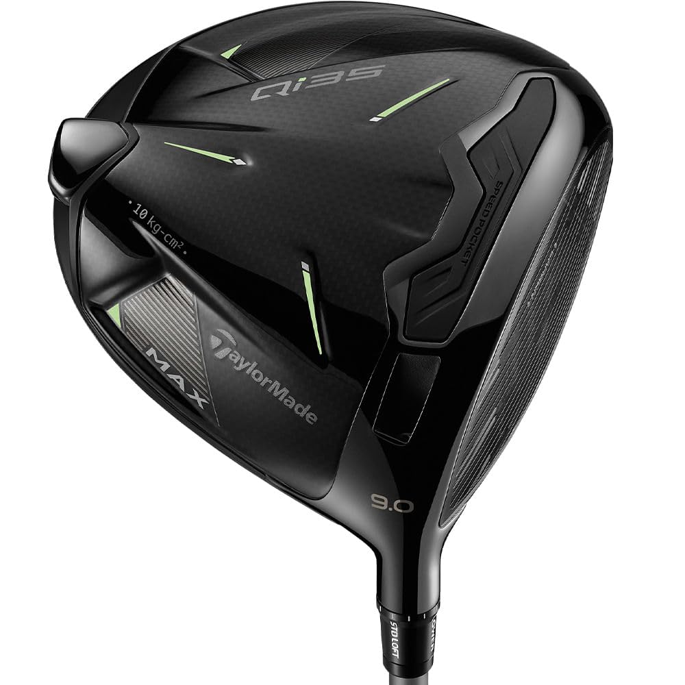 テーラーメイド Qi35 MAX BLACK DRIVER ドライバー メンズ 右用 AirSpeeder USA直輸入品 2025年モデル 並行輸入 TaylorMade ゴルフクラブ 10.5／S